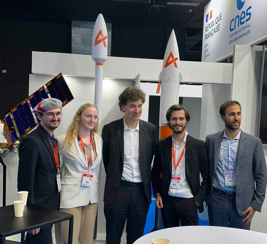 Alpha Impulsion at IAC 2024 with CNES CEO Philippe Baptiste