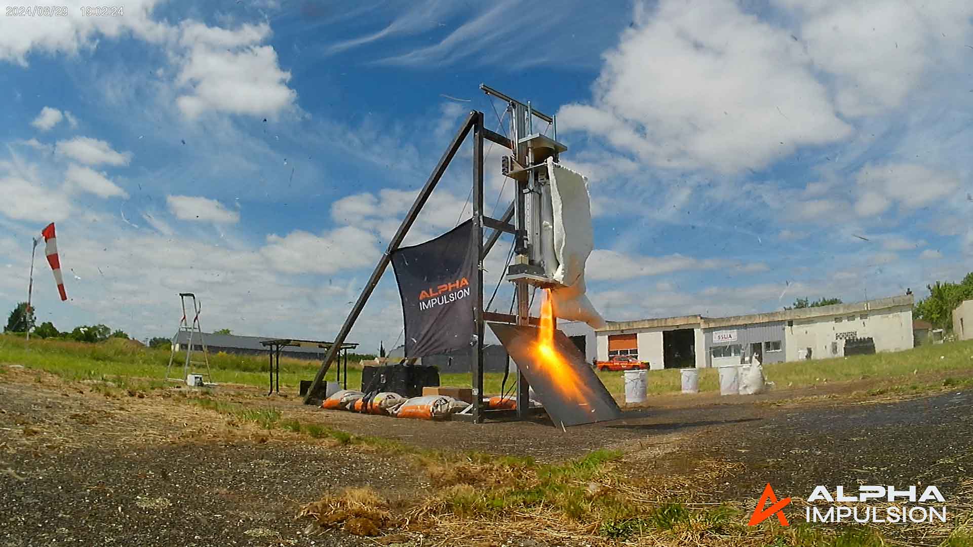 Alpha Impulsion Largest Autophage rocket engine