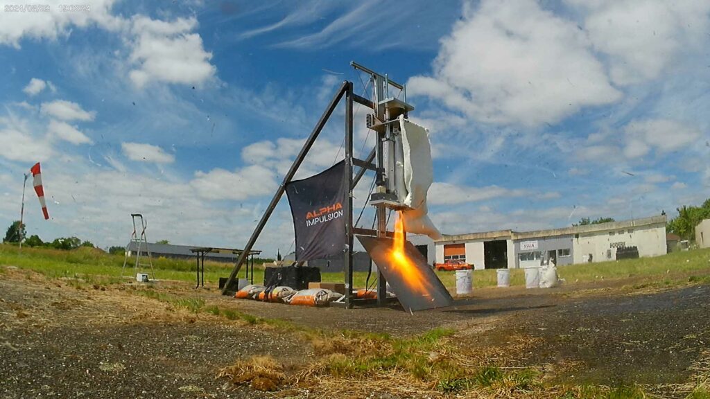 Alpha Impulsion successfully ignites the world’s largest autophage rocket engine